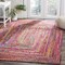Safavieh Cape Cod Hand Woven Accent Area Rug, Red and Multi Color - 2 x 3 ft. CAP202A-2 - alternate 2